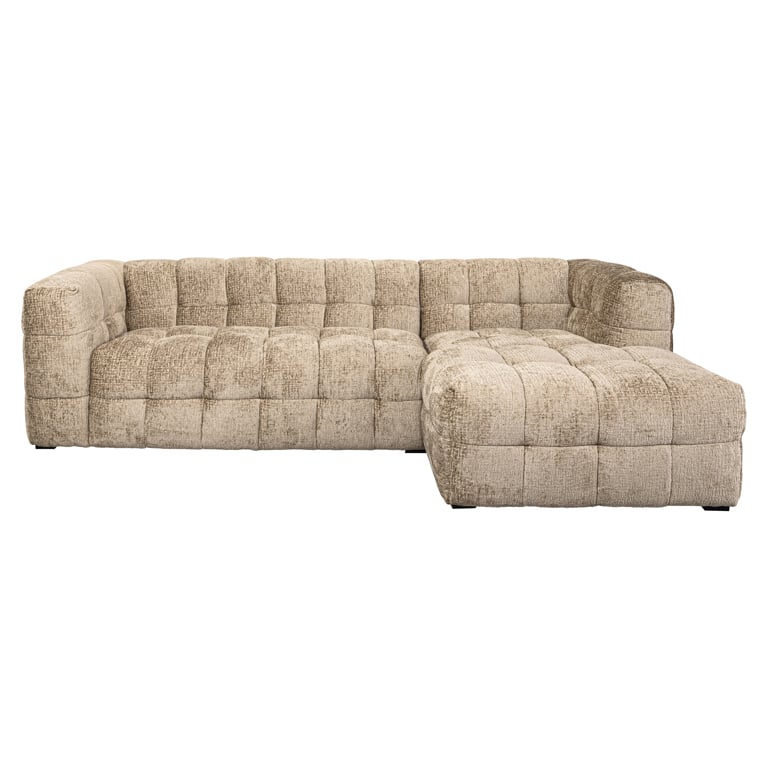 Sofa Merrol lounge rechts desert fusion (Fusion 109 desert) - ZEN ZONE