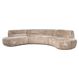 Sofa Colby runde Form sheep nature (Sheep 01 nature) - ZEN ZONE