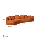 Sofa Rodina lovely pumpkin (Be lovely 51 pumpkin) - ZEN ZONE