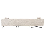 Sofa Hoxton 3-Sitzer + Lounge links (Be Trendy 01 Nature) - ZEN ZONE Furniture