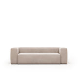 Blok 3-Sitzer Sofa beige 240 cm - ZEN ZONE