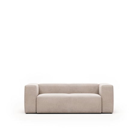 Blok 2-Sitzer Sofa beige 210 cm - ZEN ZONE