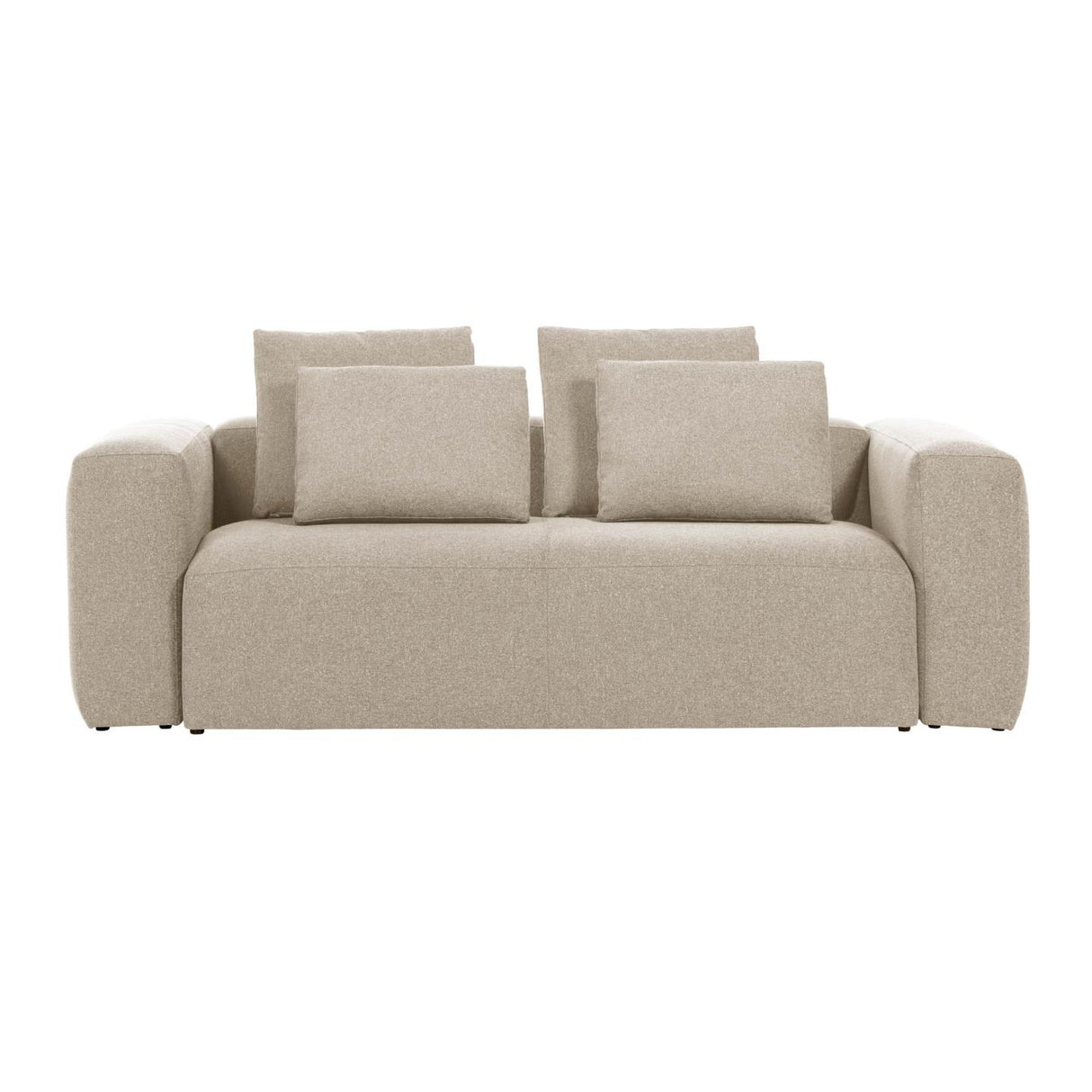 Blok 2-Sitzer Sofa beige 210 cm - ZEN ZONE