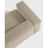 Blok 2-Sitzer Sofa beige 210 cm - ZEN ZONE