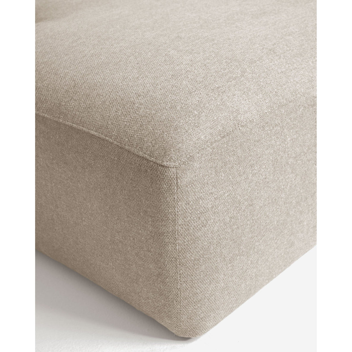 Blok 4-Sitzer Sofa mit Chaiselongue links beige 330 cm - ZEN ZONE