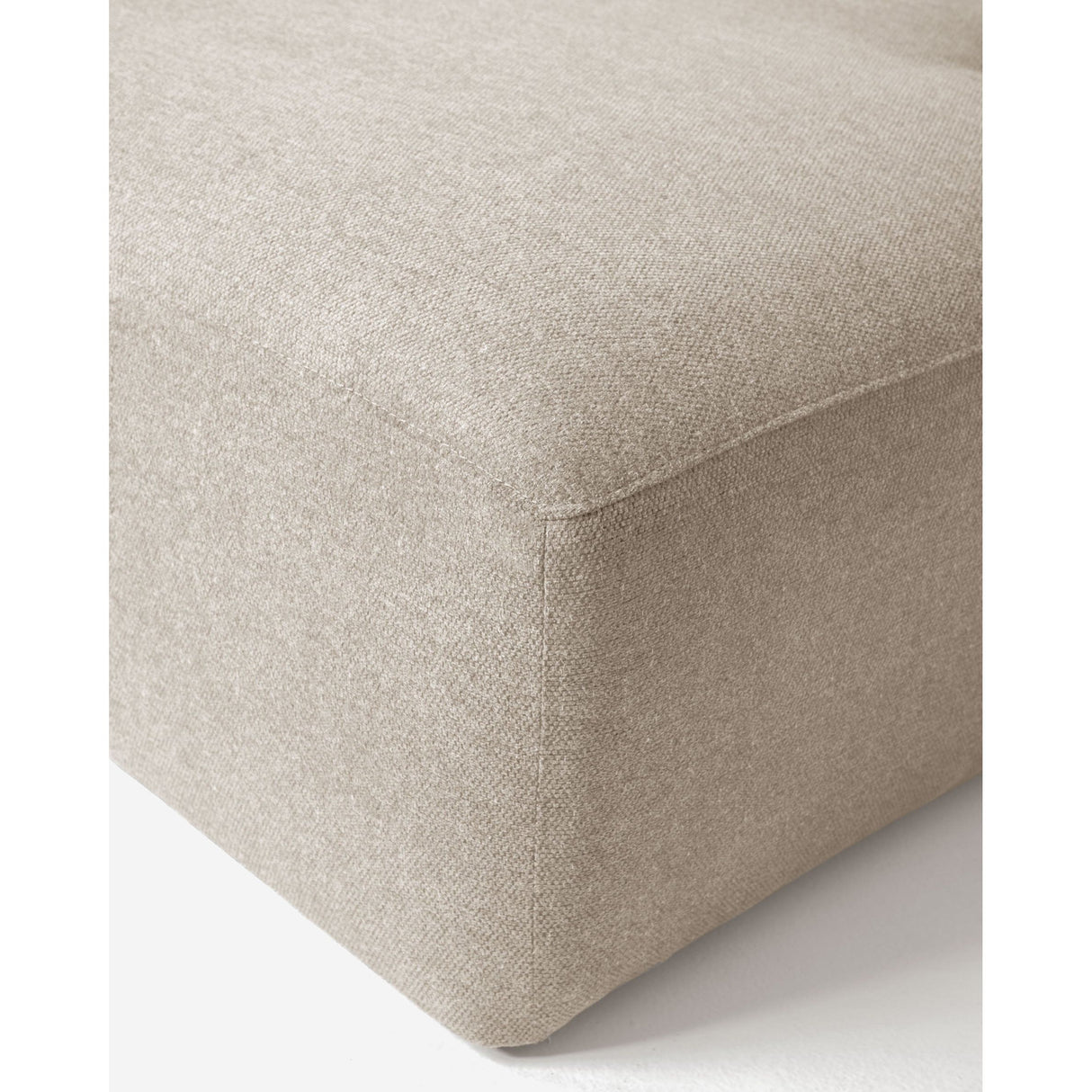 Blok 4-Sitzer Sofa mit Chaiselongue rechts beige 330 cm - ZEN ZONE