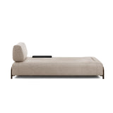 Compo 3-Sitzer Sofa beige mit kleinem Tablett 232 cm - ZEN ZONE