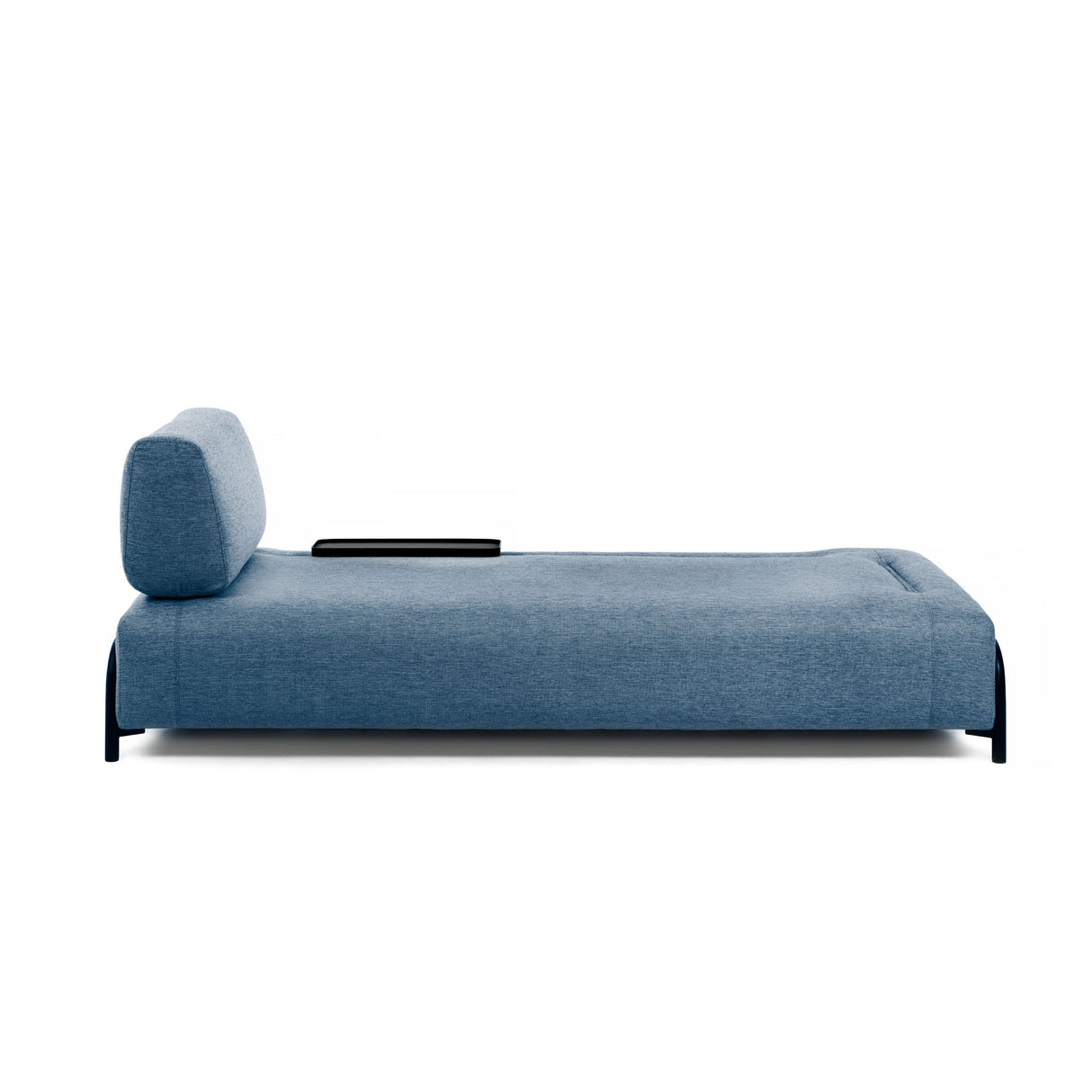 Compo 3-Sitzer Sofa blau mit kleinem Tablett 232 cm - ZEN ZONE