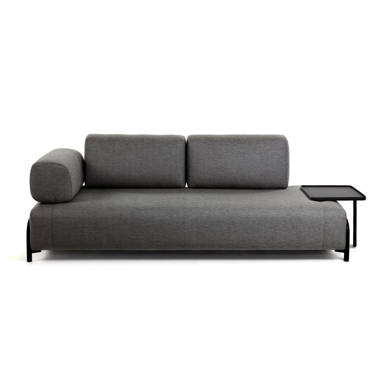 Compo 3-Sitzer Sofa dunkelgrau 232 cm - ZEN ZONE