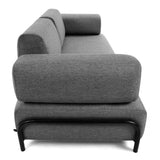 Compo 3-Sitzer Sofa dunkelgrau 232 cm - ZEN ZONE