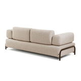 Compo 3-Sitzer Sofa beige 232 cm - ZEN ZONE