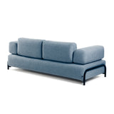 Compo 3-Sitzer Sofa blau 232 cm - ZEN ZONE