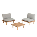 Viridis Set, bestehend aus 2 Sessel und Tisch FSC 100% - ZEN ZONE Furniture