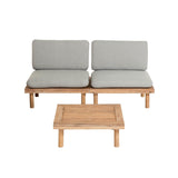 Viridis Set, bestehend aus 2 Sessel und Tisch FSC 100% - ZEN ZONE Furniture