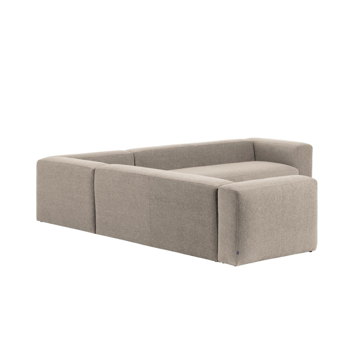 Blok 6-Sitzer Ecksofa in beige 320 x 320 cm - ZEN ZONE