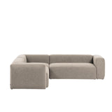 Blok 4-Sitzer Ecksofa beige 290 x 290 cm - ZEN ZONE