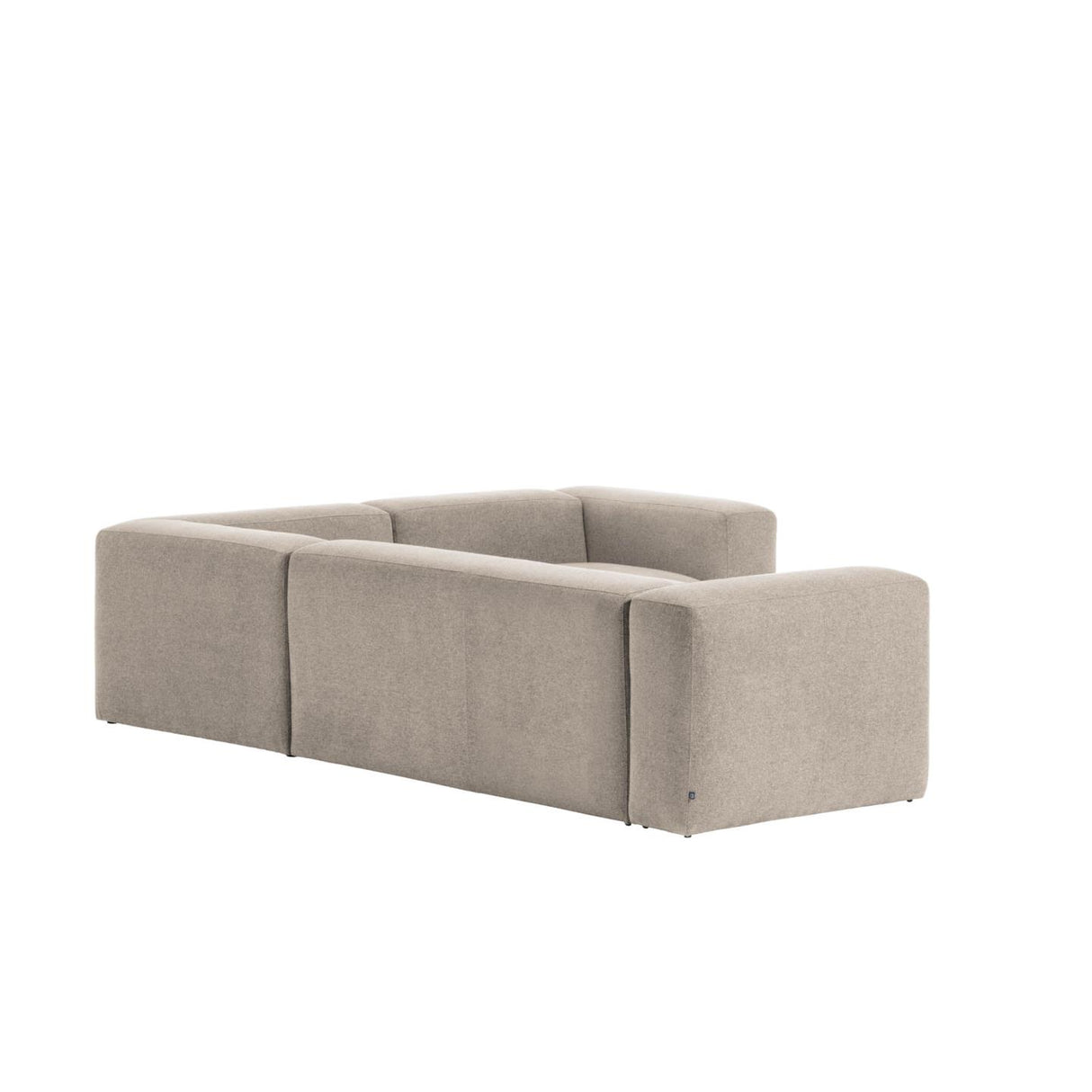 Blok 3-Sitzer Ecksofa beige 290 x 230 cm / 230 cm 290 cm - ZEN ZONE