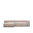 Blok 3-Sitzer-Sofa 300 cm beige - ZEN ZONE