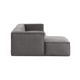 Blok 3-Sitzer-Sofa 300 cm grau - ZEN ZONE