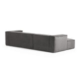 Blok 3-Sitzer-Sofa 300 cm grau - ZEN ZONE