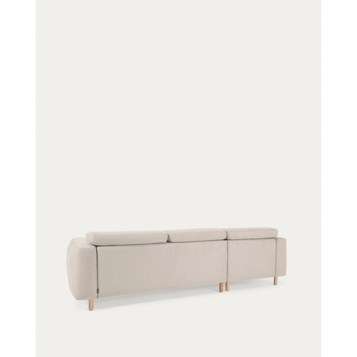 Singa 3-Sitzer Sofa mit Chaiselongue rechts weiß 296 cm - ZEN ZONE