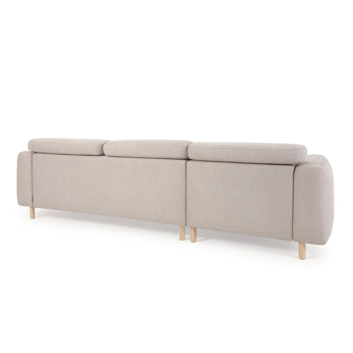 Singa 3-Sitzer Sofa mit Chaiselongue links beige 296 cm - ZEN ZONE