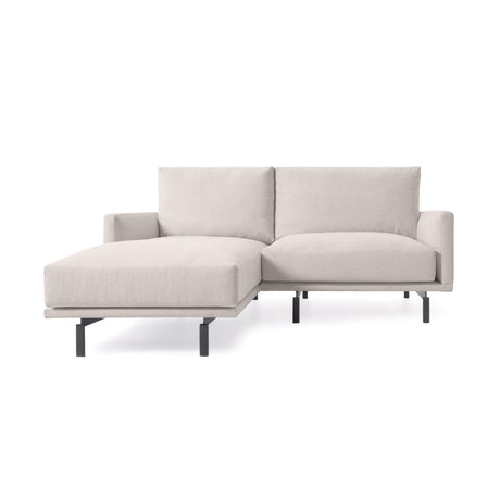 Galene 3-Sitzer Sofa beige mit Chaiselongue links 194 cm - ZEN ZONE