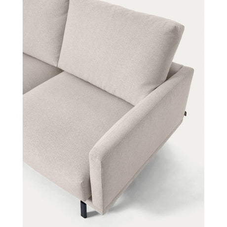 Galene 3-Sitzer Sofa beige mit Chaiselongue links 194 cm - ZEN ZONE