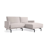 Galene 3-Sitzer Sofa beige mit Chaiselongue rechts 214 cm - ZEN ZONE Furniture