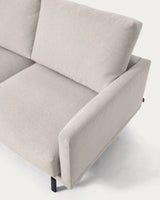 Galene 3-Sitzer Sofa beige mit Chaiselongue links 214 cm - ZEN ZONE Furniture