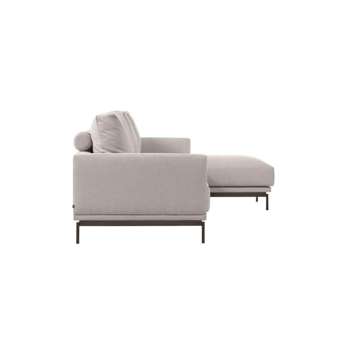 Galene 4-Sitzer Sofa beige mit Chaiselongue rechts 314 cm - ZEN ZONE