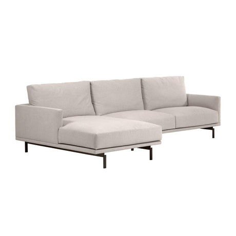 Galene 4-Sitzer Sofa beige mit Chaiselongue links 314 cm - ZEN ZONE