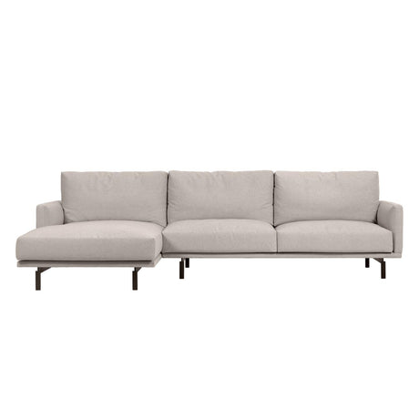 Galene 4-Sitzer Sofa beige mit Chaiselongue links 314 cm - ZEN ZONE