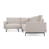 Galene 2-Sitzer Ecksofa beige 207 x 207 cm - ZEN ZONE