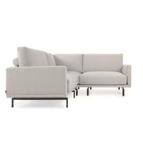 Galene 2-Sitzer Ecksofa beige 207 x 207 cm - ZEN ZONE