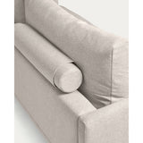 Galene 2-Sitzer Ecksofa beige 207 x 207 cm - ZEN ZONE