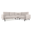 Galene 3-Sitzer Ecksofa beige 267 x 207 cm - ZEN ZONE Furniture