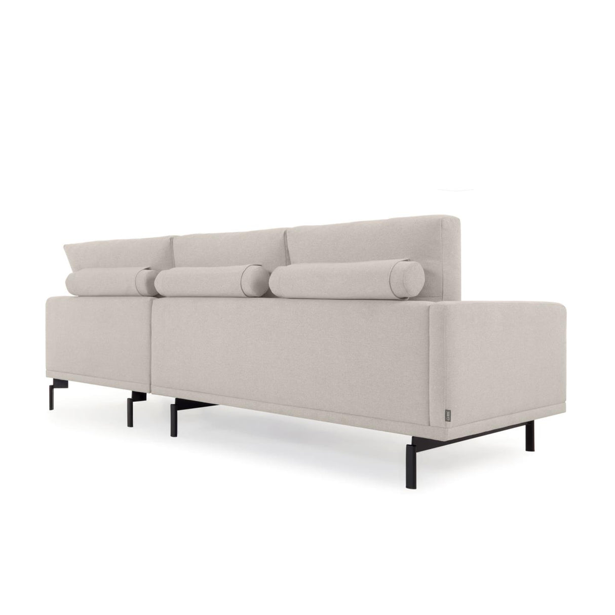 Galene 3-Sitzer Ecksofa beige 267 x 207 cm - ZEN ZONE Furniture