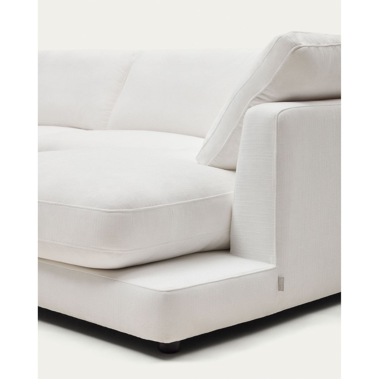 Gala 4-Sitzer-Sofa mit Chaiselongue rechts weiß 300 cm - ZEN ZONE