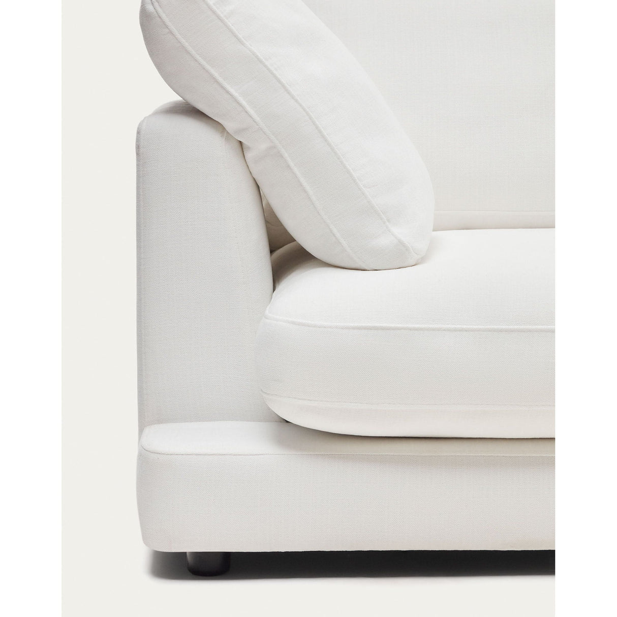 Gala 4-Sitzer-Sofa mit Chaiselongue rechts weiß 300 cm - ZEN ZONE