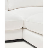 Gala 4-Sitzer-Sofa mit Chaiselongue rechts weiß 300 cm - ZEN ZONE