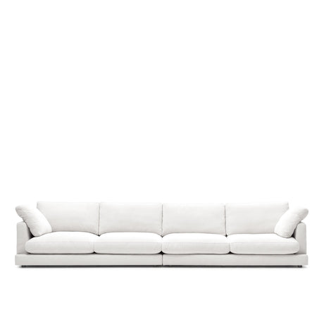 Gala 6-Sitzer-Sofa weiß 390 cm - ZEN ZONE