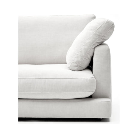 Gala 6-Sitzer-Sofa weiß 390 cm - ZEN ZONE