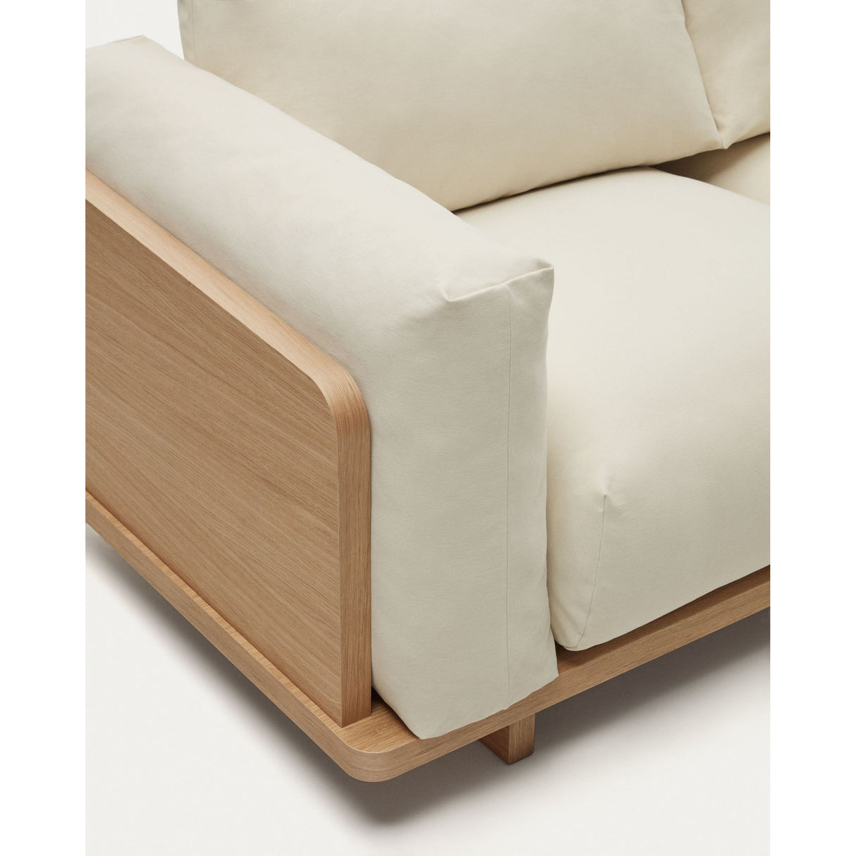 Oaq 3-Sitzer-Sofa beige 225 cm - ZEN ZONE