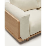 Oaq 3-Sitzer-Sofa beige 225 cm - ZEN ZONE