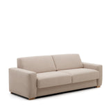 Anley 3-Sitzer-Bettsofa in Beige 180 x 200 cm - ZEN ZONE