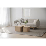 AUCKLAND Wollteppich Grau 400x300cm - ZEN ZONE Furniture