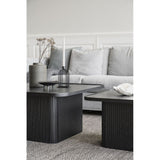 SULLIVAN Couchtisch Schwarz 80x80x40cm - ZEN ZONE