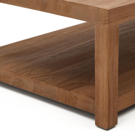 Sashi Couchtisch aus massivem Teakholz 150 x 70 cm - ZEN ZONE