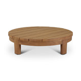 AMBON Couchtisch d90 Teak natur - ZEN ZONE